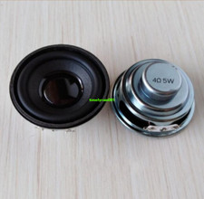 2pcs 2"inch 4ohms 5W Round full-range woofer speaker Dual magnetic Rubber edge