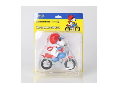 Medicom Toy UDF Peanuts Series 13 MOTOCROSS SNOOPY Figure