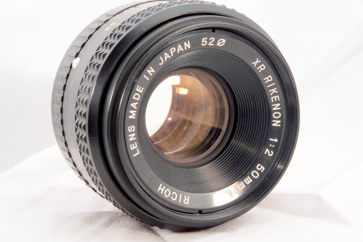 RICOH XR RIKENON 50mm f2 L 52φ Poor-man's Summicron (貧者ズミクロン) Ricoh XR Rikenon 50mm