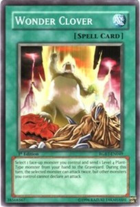 Wonder Clover - RGBT-EN049 - Common - 1st Edition x3 - Lightly Played