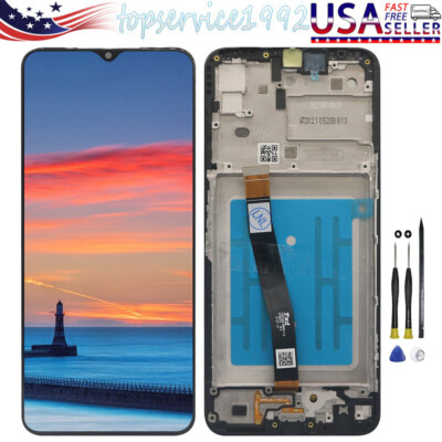 LCD Display Touch Screen Digitizer Frame For Samsung Galaxy A22 5G A226B 6.6''