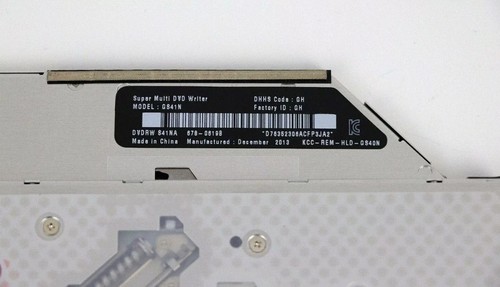 Genuine Apple DVD Optical Drive 678-0619 GS41N MacBook Pro 13" A1278 15" A1286 - Photo 7/10