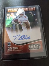 2021 Chronicles Draft Picks Rookie Auto Threads Tarik Black RC TS-TBL MINT