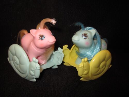 My Little Pony G1 Newborn Twins "Doodles & Noodles" Accessories 1986 Complete - Picture 12 of 21