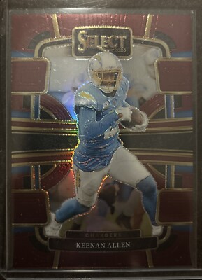 2023 Panini Select football Concourse red KEENAN ALLEN 112/149 [cikec64