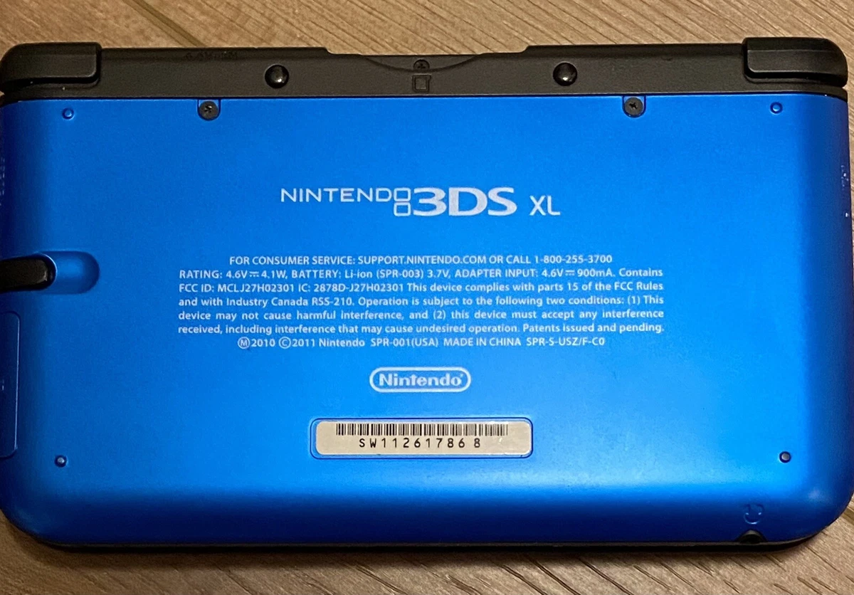 Nintendo 3DS XL - Bleu/Noir