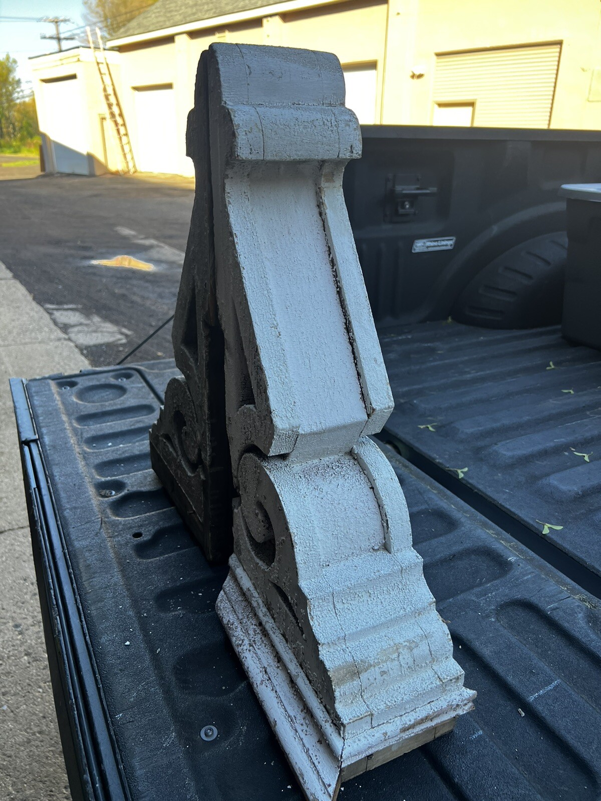 pretty pair c1880 victorian gingerbread porch OR eave corbel brackets