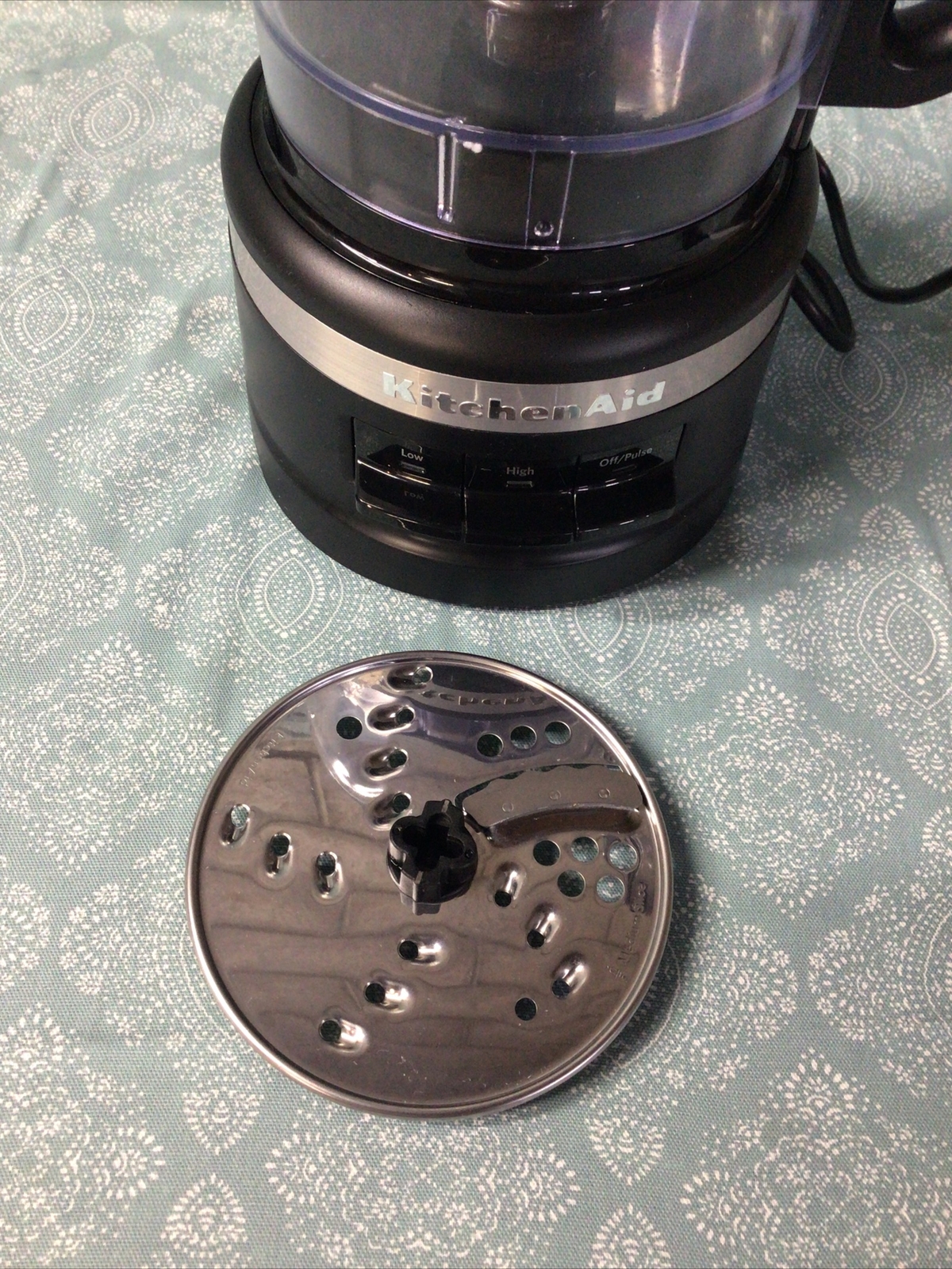 KitchenAid ( KFP0718BM ) 7 Cup Easy Store Food Processor Black eBay