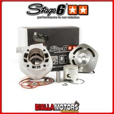S6-7416608 GRUPPO TERMICO STAGE6 RACING 70CC D.47,6 MALAGUTI F12 PHANTOM 50 2T L