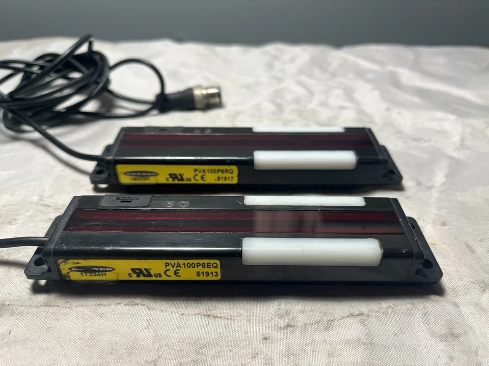 BANNER ENGINEERING PVA100P6EQ / PVA100P6EQ EMMITTER & RECEIVER SET - Image 2 of 4