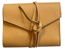 Glass Ladder  Co Katherine Vegan Leather Tech Organizer Roll in Honey Color