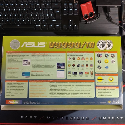 NOS | ASUS V9999 GeForce 6800 128MB | AGP Retro Graphics Card | New Old Stock - Picture 2 of 18