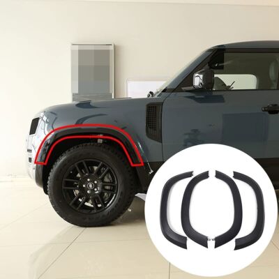 Wheel Fender Trim Widening Wheels Fender Bars Fits for Defender 90 2D 2020-2022