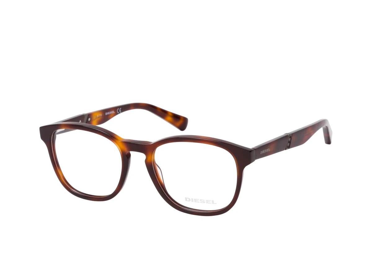 Diesel DL 5311 052 Черепаховая круглая пластиковая оправа для оптических очков 51-18-145 RX 18290₽