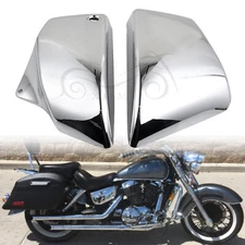 L&R Chrome Battery Side Cover For Honda Shadow ACE 1100 VT1100T Tour VT1100C2 C3