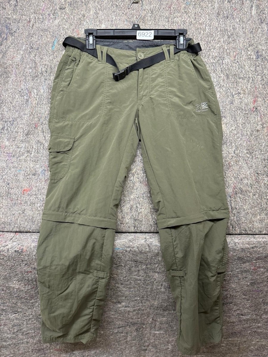 ジップ karrimor Pants Womens Outdoor Hiking Convertible Straight