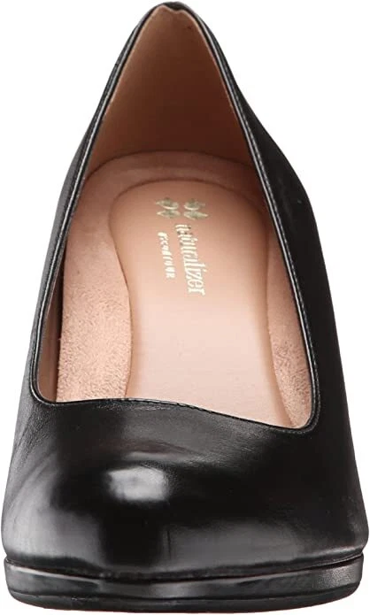 Naturalizer michelle pumps black leather shop