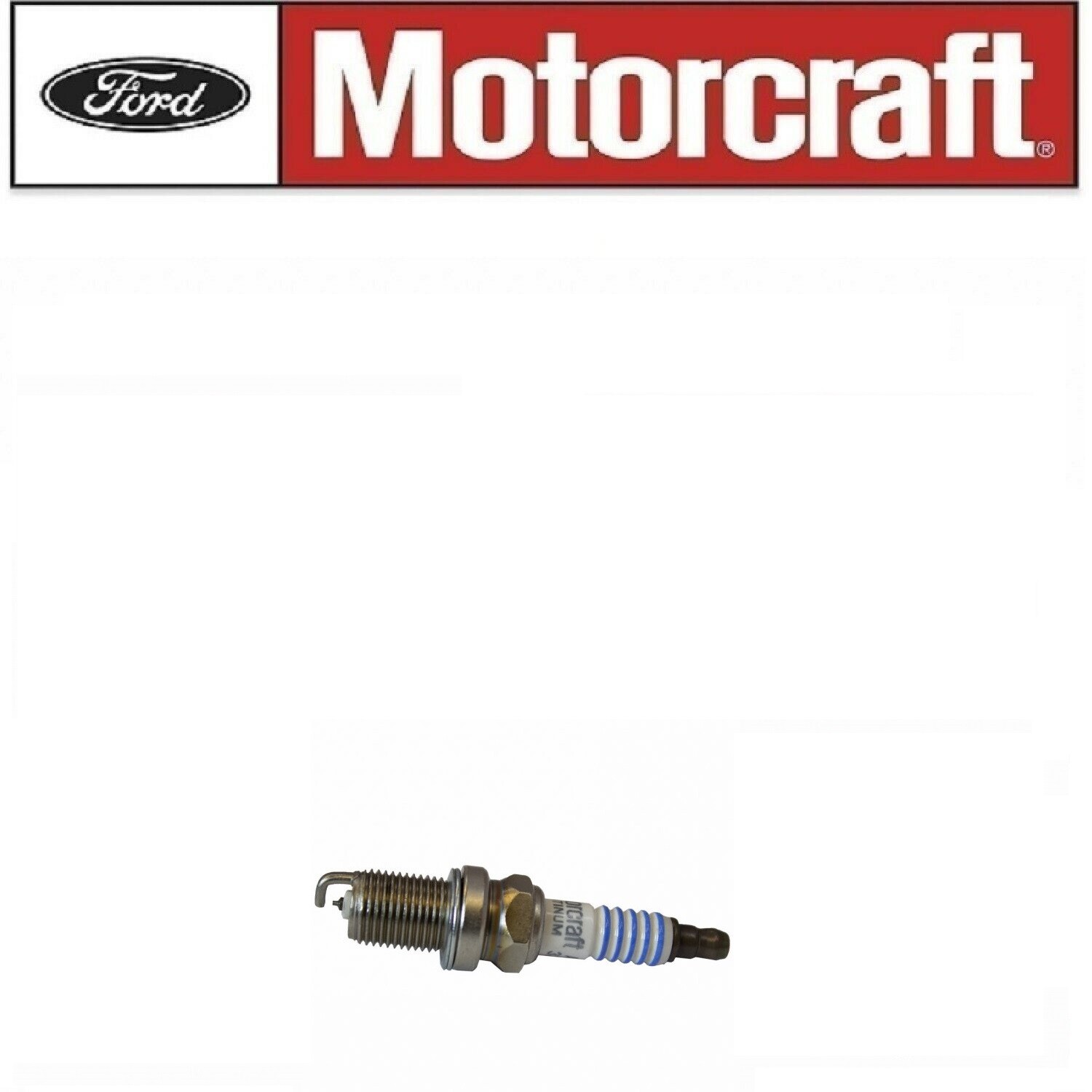 1X Spark Plug MOTORCRAFT SP-468 AGSP32FSM, AGSP32FSMF4 Finewire Platinum