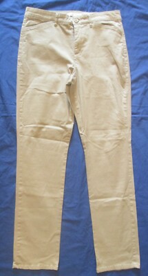 Gloria Vanderbilt Khaki Unltd Tan Anita Straight pants Women's size 8 ~  NICE | eBay