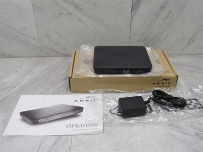 NEW NIP ARRIS VIP6102W IP, HEVC, UHD SET-TOP WITH 802.11AC WI-FI 4K x 2K 10-BIT