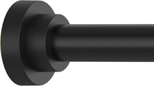 Shower Curtain Rod Adjustable 43-78 Inch, 1"Diameter Spring Tension Curtain Rod