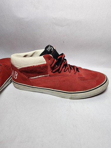 Zapatillas Vans Skate Media Cabina - Rojo/Blanco, Para Hombre Talla 12 - Imagen 7 de 11