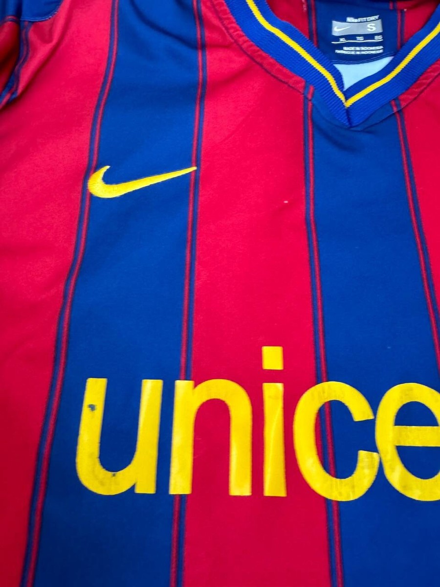 【正規・超希少】FCバルセロナ2009-10 メッシ #10 ホームNIKE L Nike FC Barcelona #10 Messi 2008 2009 Away Football Shirt