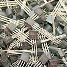 ( 20 PCS )  PN100A NPN 45V 0.1A TO92 - New National Semiconductor