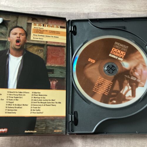 Doug Stanhope - Deadbeat Hero [DVD] Like New Contains Bonus CD - Picture 2 of 4