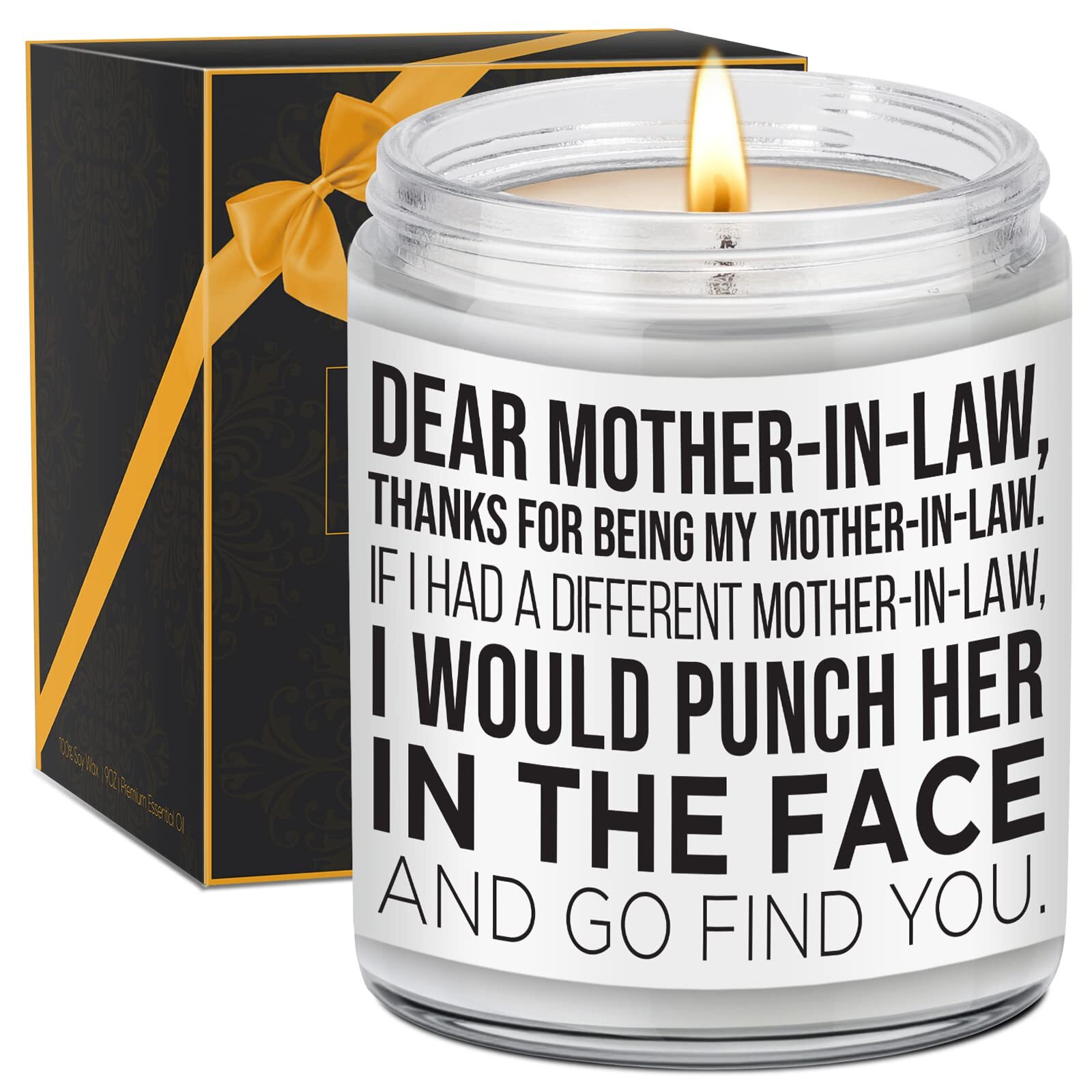 Scented Candles - Gifts for Mother in Law, Mother in Law Birthday Gifts - Mot...