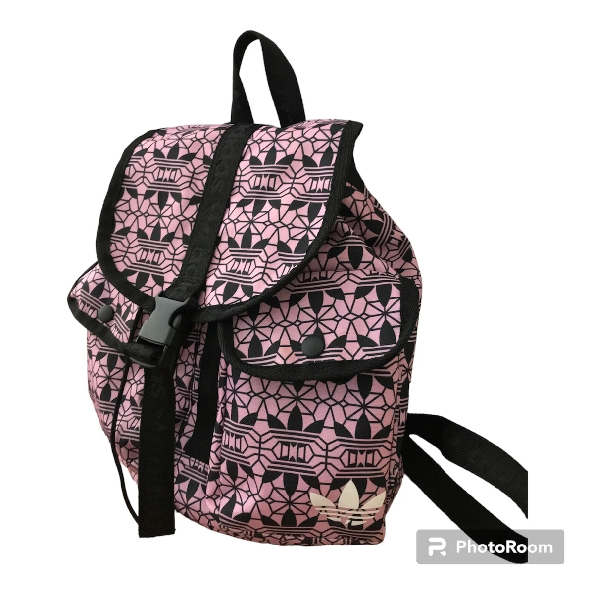 adidas Unisex Originals Utility Mini Backpack Bellista Lace Print /Lilac Bag  | eBay