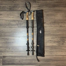 Cascade Mountain Tech Aluminum Trekking Hiking Walking Poles Set 110-135CM