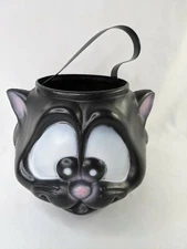 Black Cat Halloween Treat Bucket Empire Industries 