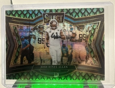 Josh Hines-Allen - 2024 Panini Select Field Level #454 Dragon Scale Prizm /70 SP