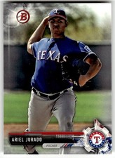 2017 Bowman Draft #BD-57 Ariel Jurado Texas Rangers Baseball