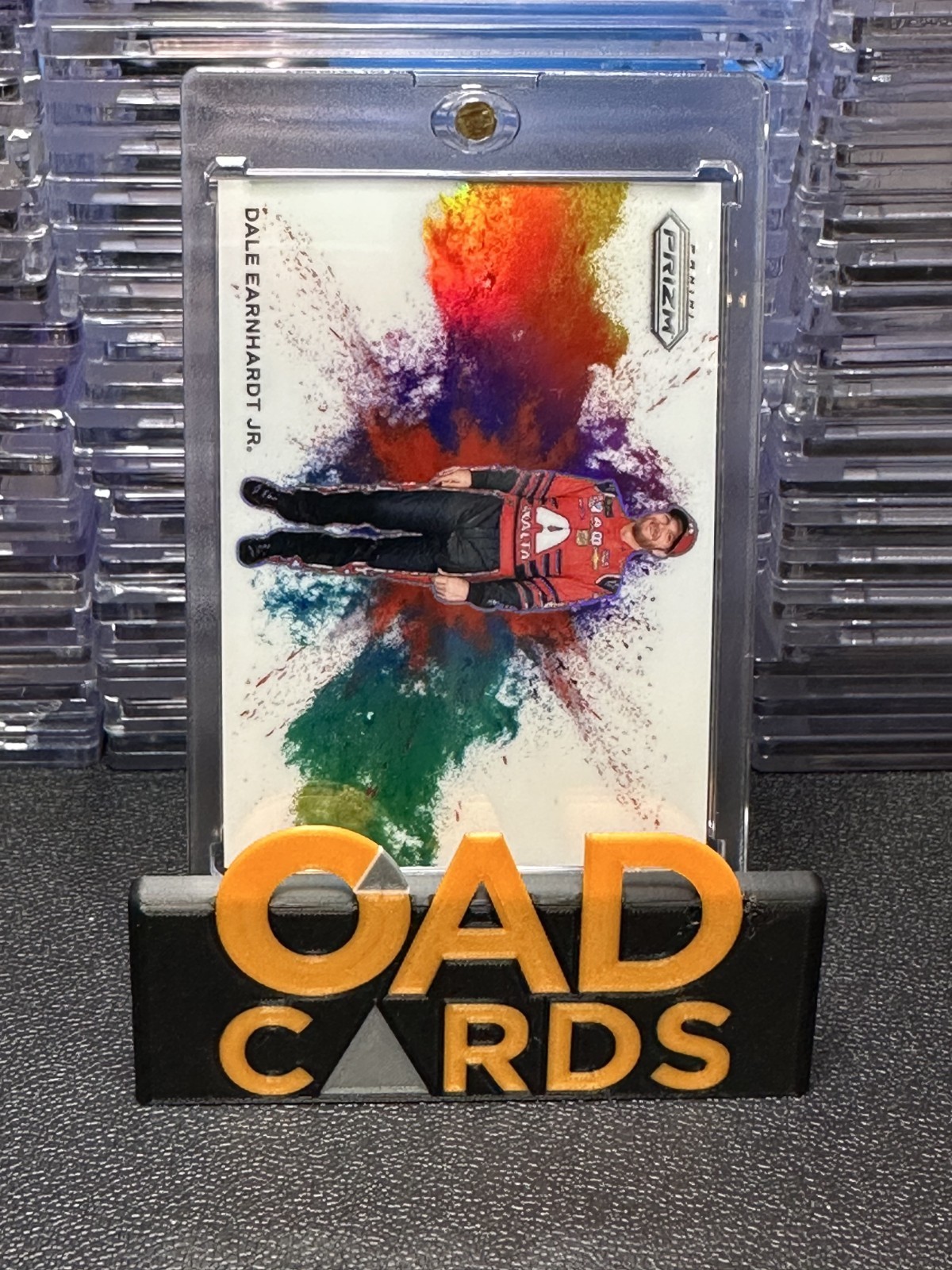 2024 Panini Prizm Racing Dale Earnhardt Jr #1 Color Blast Case Hit