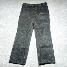 We The Free People Pants Size 29 Smoke Gray Straight Belted Zipper On Leg