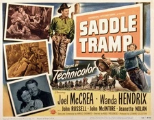 Saddle Tramp Poster Us Poster Joel Mccrea Old Movie Photo