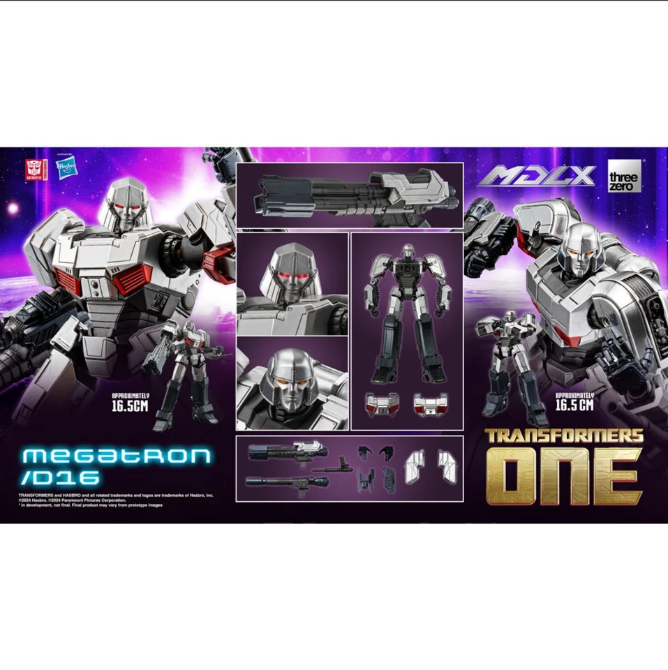 Transformers One Megatron/D16 MDLX Action Figure Threezero PRESALE🦃NOV🚀 - Image 2 of 4