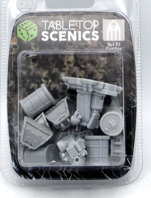 TTCombat SFGRA003 Gothic Accessories (Sci-Fi Gothic) Terrain Scenery Miniatures