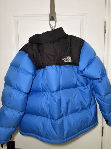 The North Face Men’s 1996 Retro Nuptse 700 Down Puffer Jacket Blue Black L image 2
