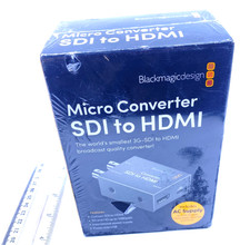 Blackmagicdesign Micro Converter 3G SDI to HDMI W AC Supply 5070079 New Sealed