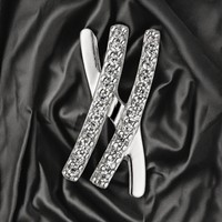 AnhäNger 925 Sterling Silber 24 Zirkonia SilberanhäNger