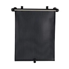 Auto Drive 1 Count Blue Retractable Roller Sun Shade Product, Size 19" x 16"