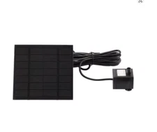 Solar Water Fountain Pump with Nozzles for Garden, Pool, Pond & Aquarium Fountai