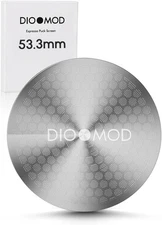 53.3mm Espresso Puck Screen, 0.9mm 150μm Ultra Thin Coffee Espresso Filter Sc...