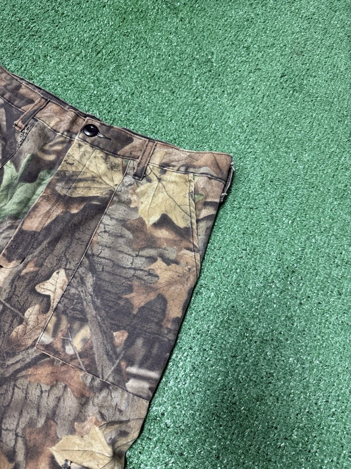 Pantalones cargo vintage Y2K Tru-Spec camuflados para mujer talla 30x28 grunge naturaleza senderismo Foto 4 de 4