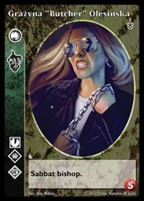 Vtes, Jyhad, Vampire, V5 Sabbat - Grazyna "Butcher" Olesinska x 2