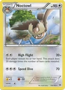Noctowl 120/162 BREAKthrough Rare