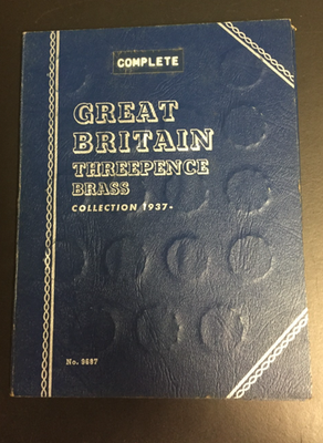 #ad Great Britain Threepence Brass Collection 1937 Complete $125.00